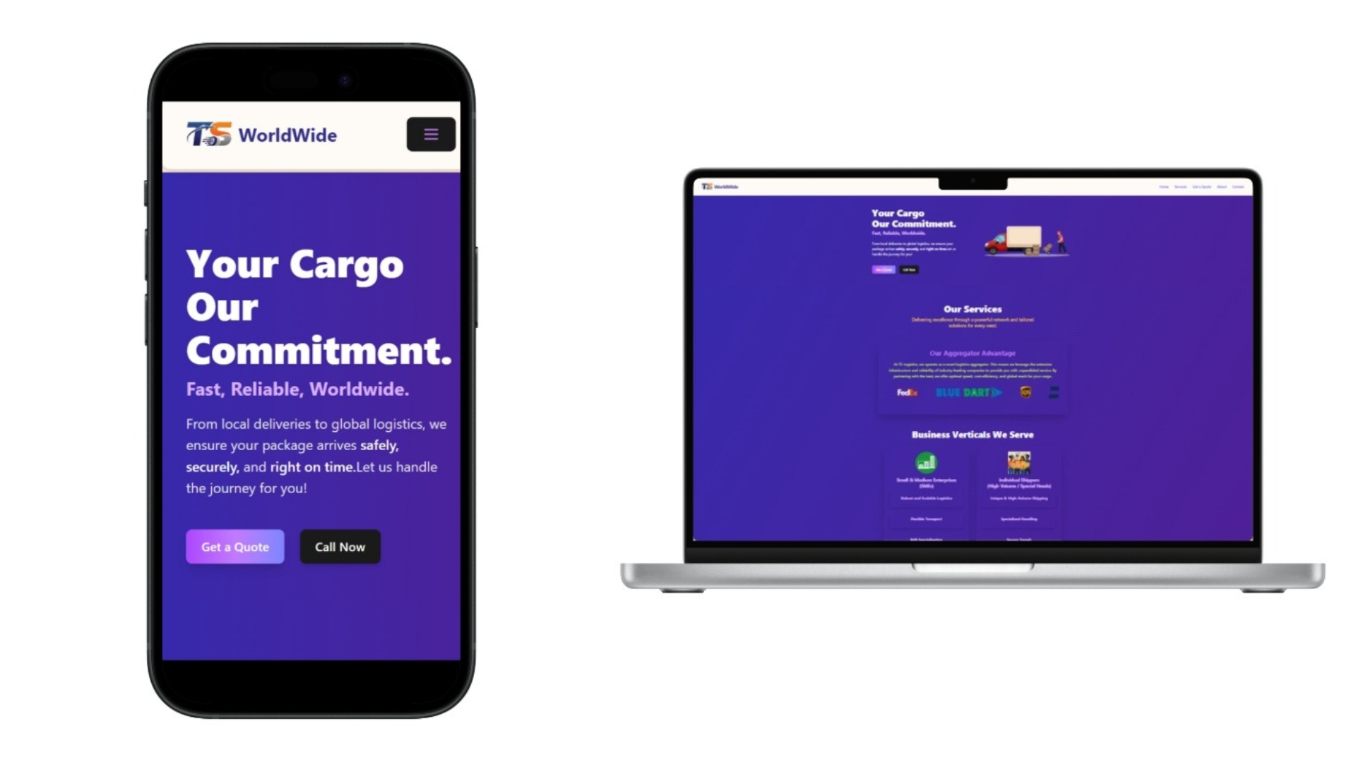 Kronus Website Preview